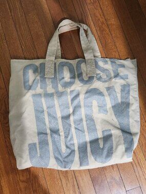Vintage Juicy Couture Large Tote Bag